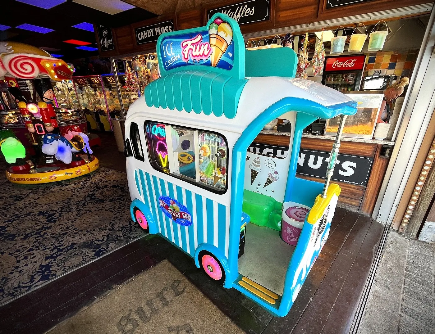 my scoop bus ice cream fun kiddie ride