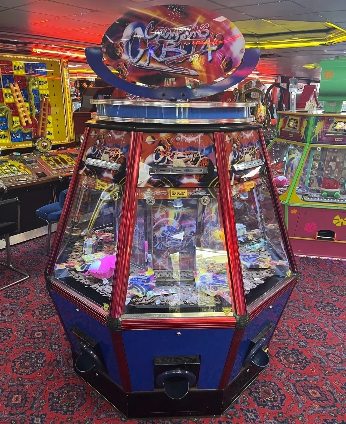 cromptons orbita coin pusher