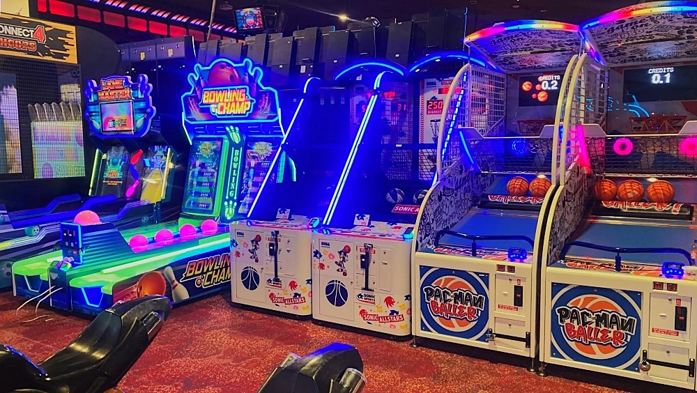 pac man baller arcade machines