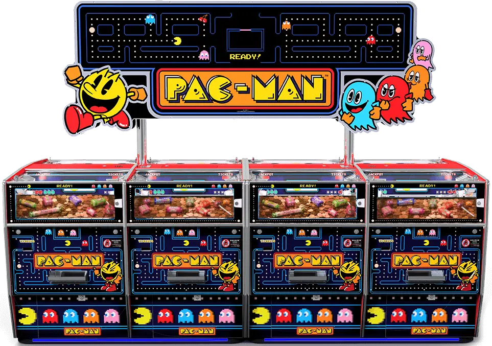 Pac-Man coin pusher game