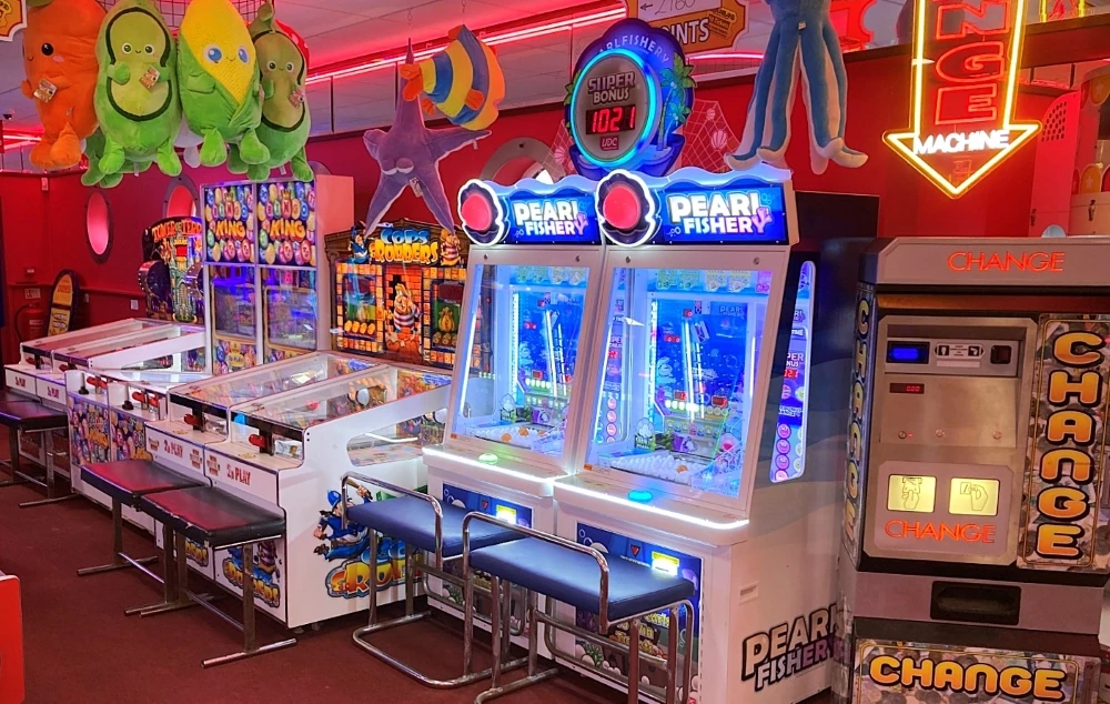 pearl fisheries ticket arcade machine