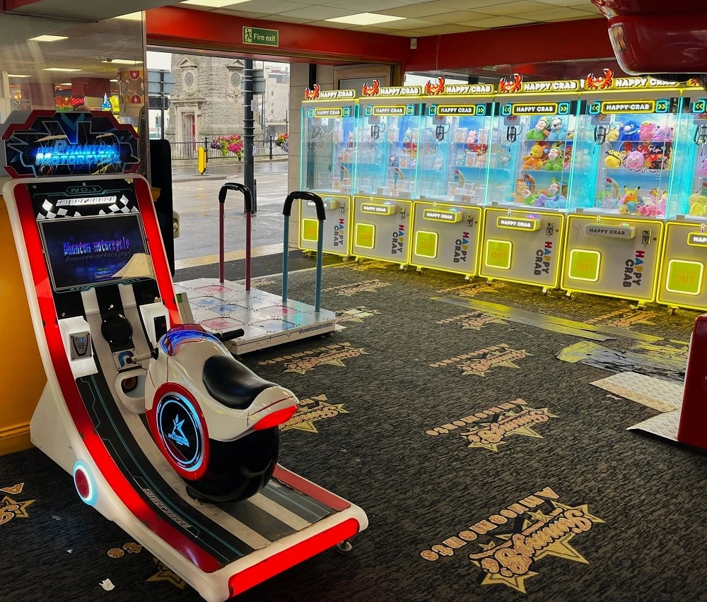 phantom motorcycle arcade game