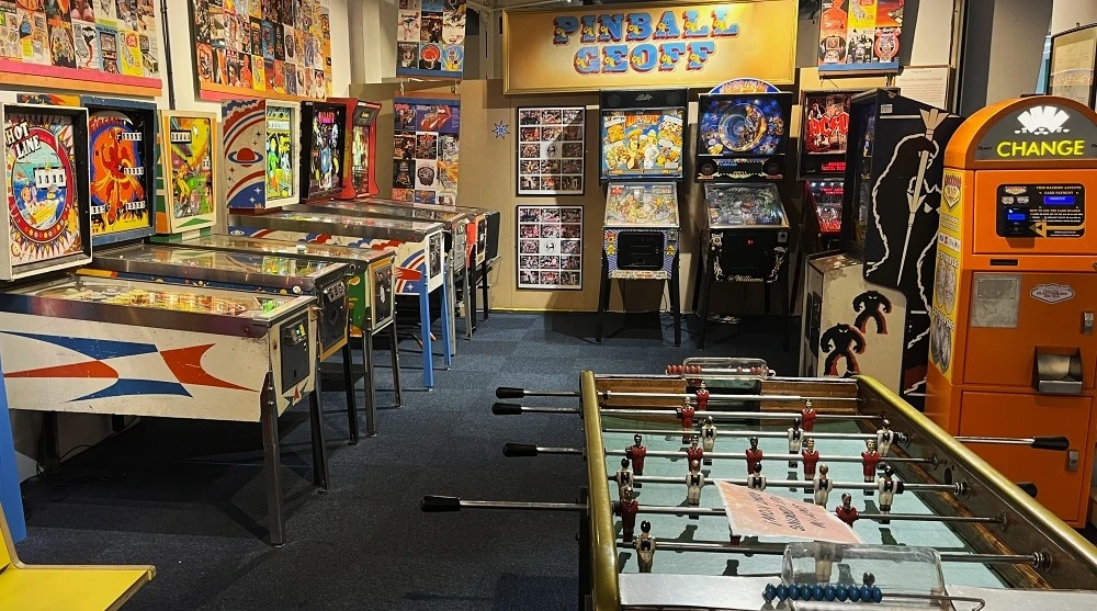 retro pinball machines margate
