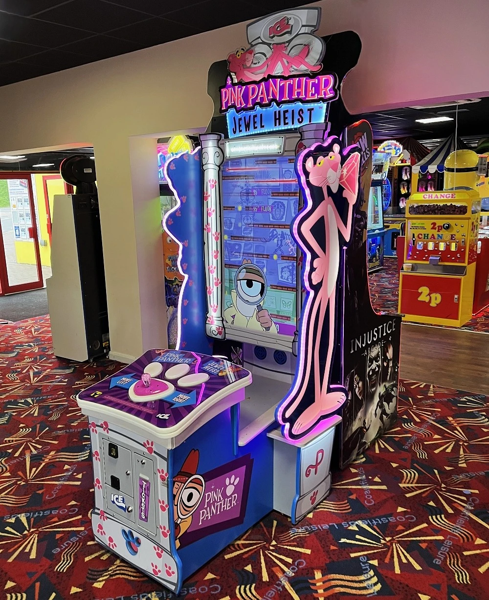 pink panther jewel heist arcade game