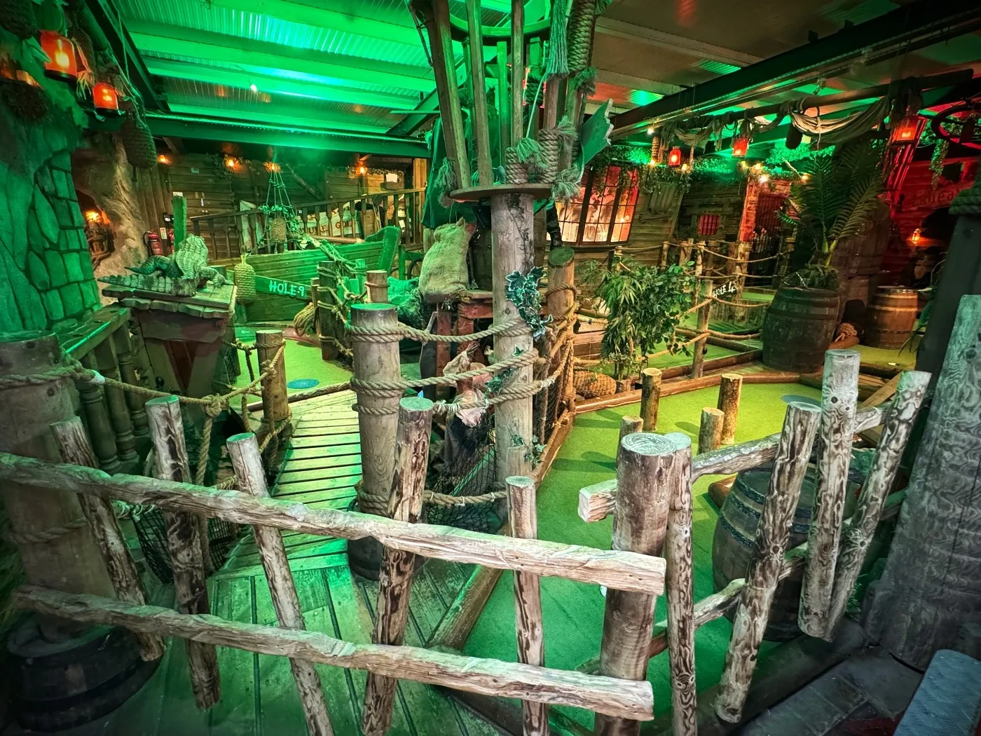 pleasure island adventure mini golf course in whitby