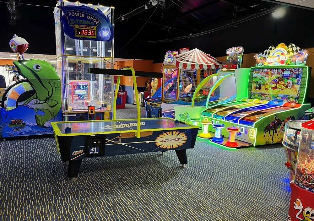 power drop x-treme arcade machine