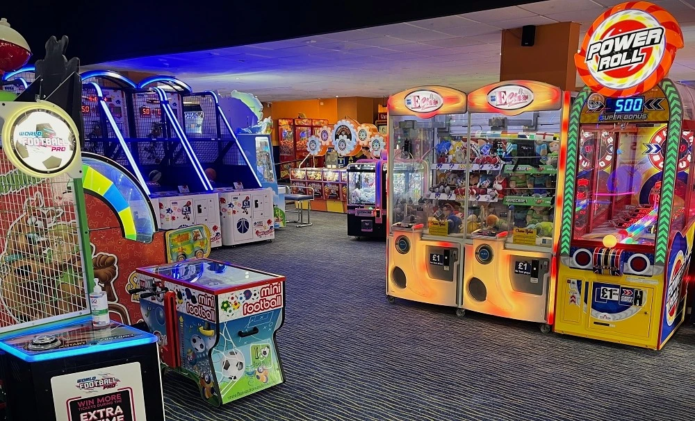 power roll ticket arcade game