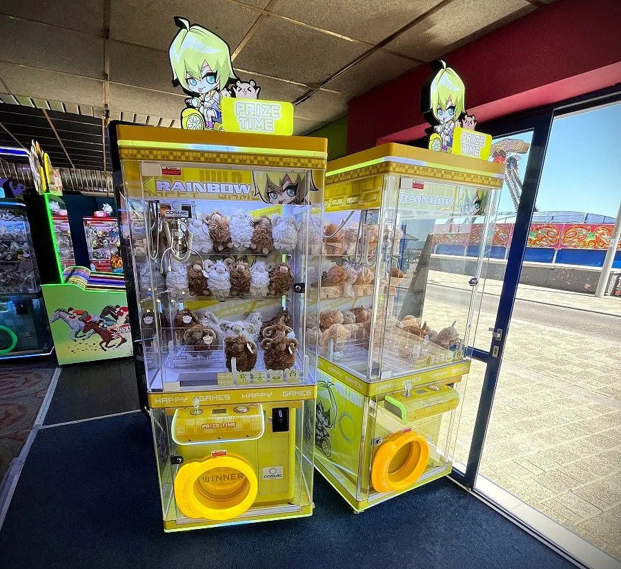 rainbow happy games claw machines