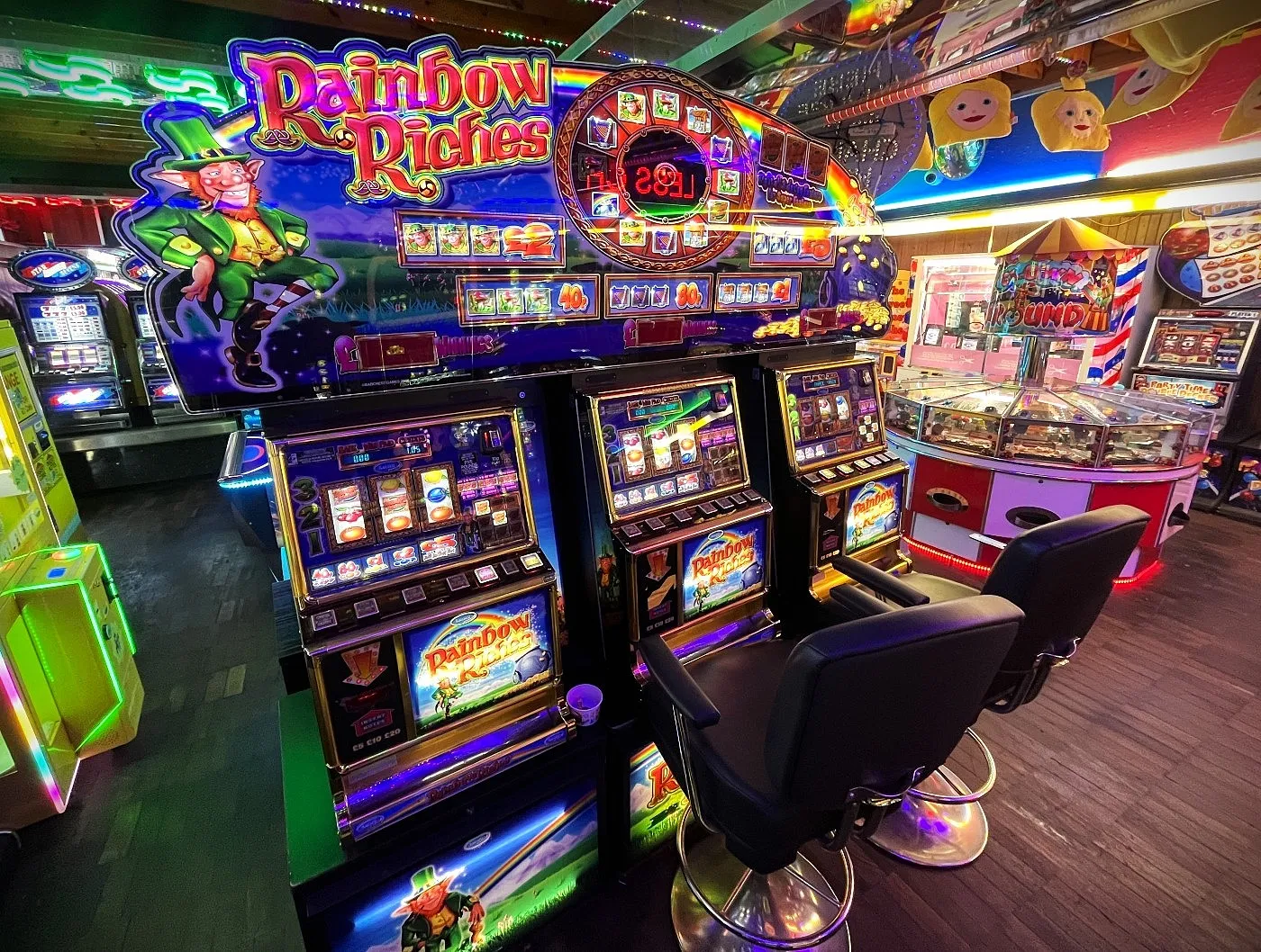 rainbow riches triple row fruit machines