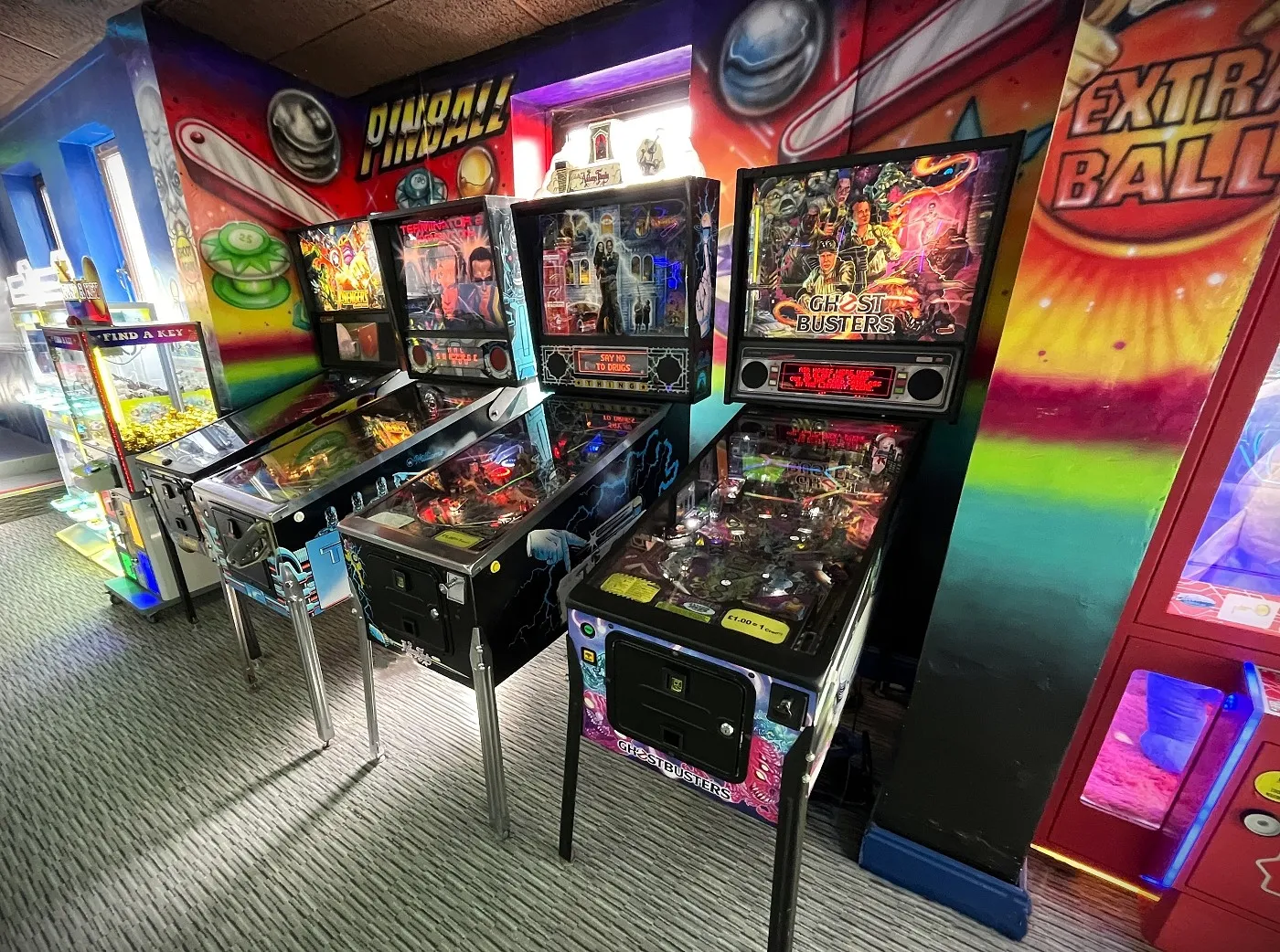 funland retro zone pinball machines