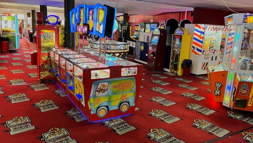 scooby doo coin pusher