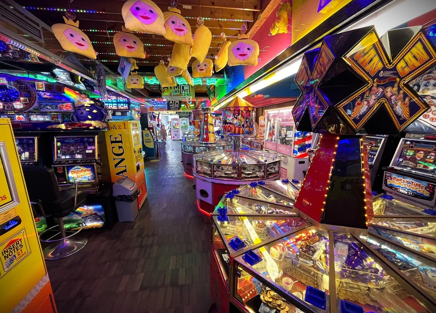 shaws family amusements arcade