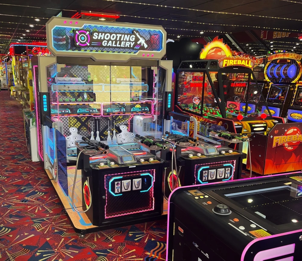 shooting gallery arcade game