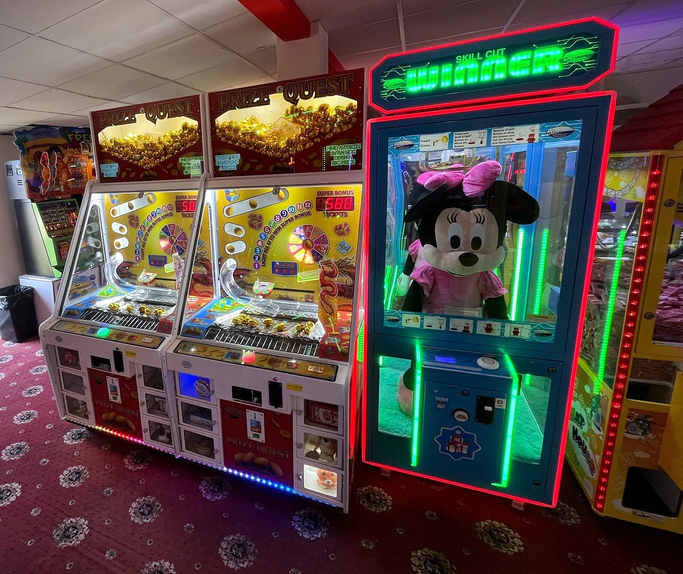 skill cut winner arcade machine