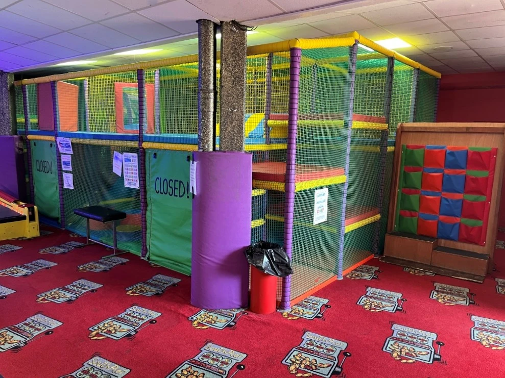 kids soft play area
