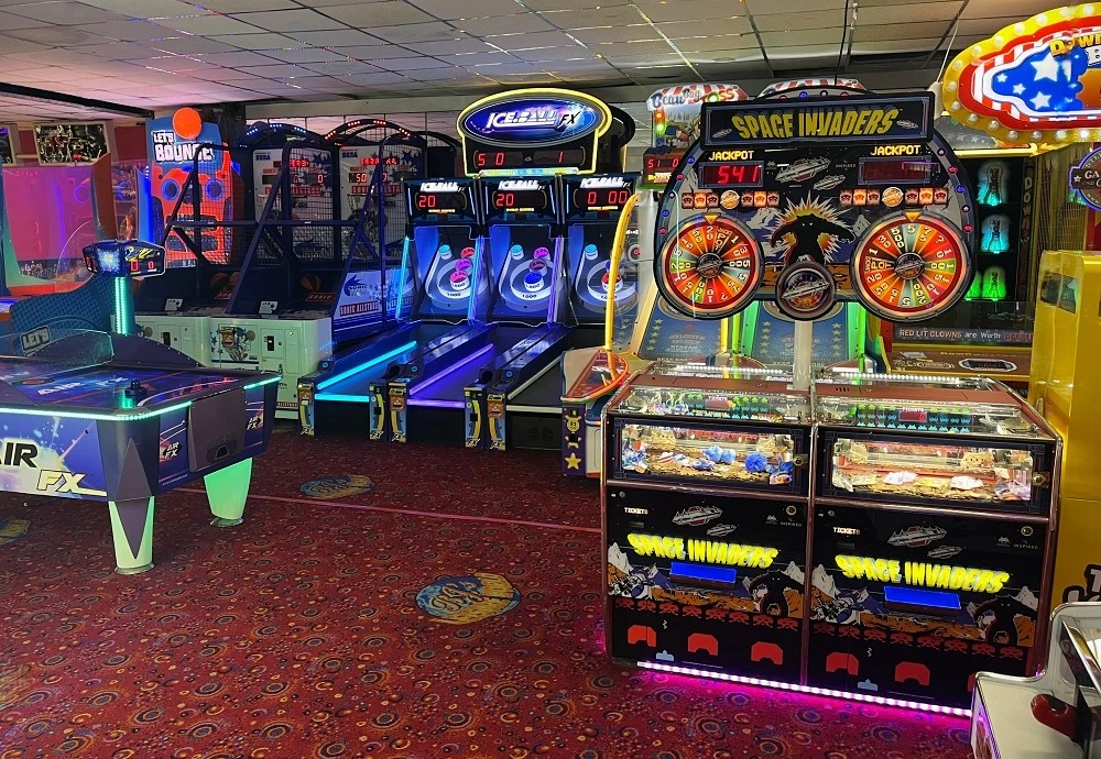 space invaders ticket coin pushers