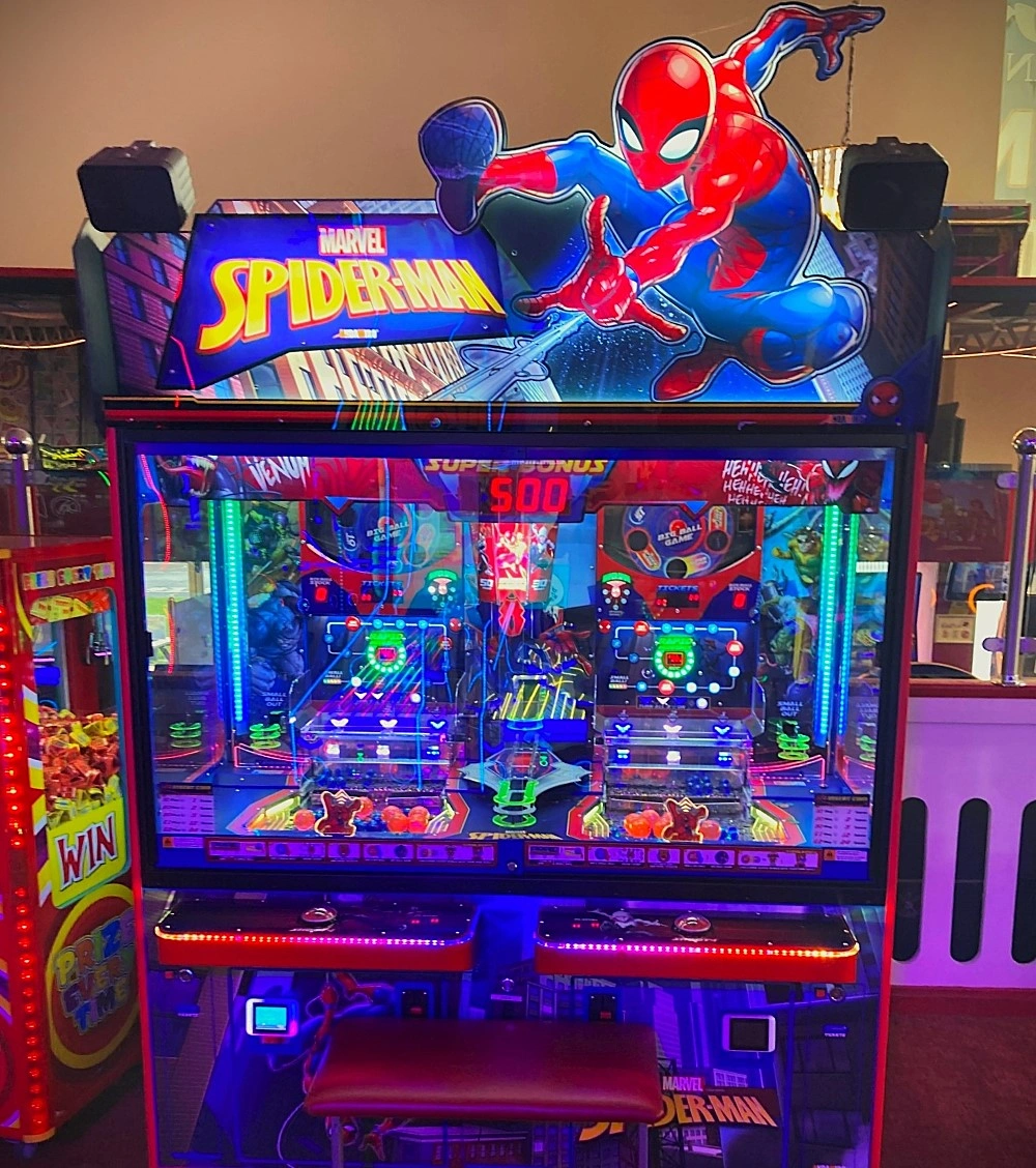 spiderman ticket arcade machine