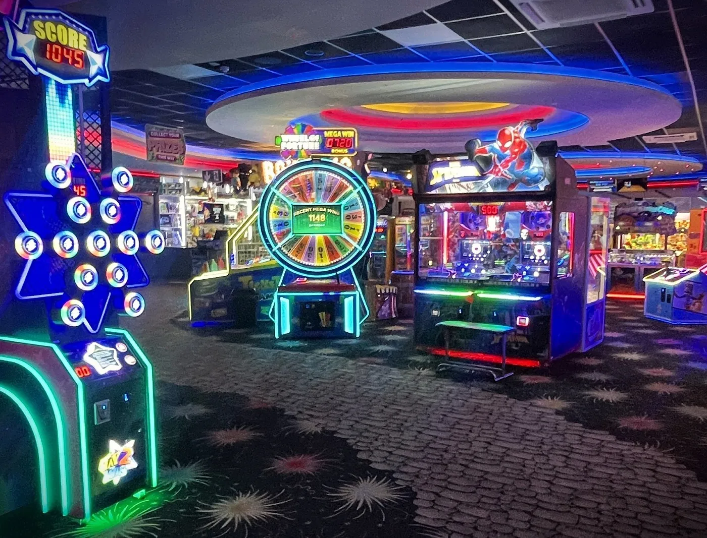 spiderman ticket coin pusher