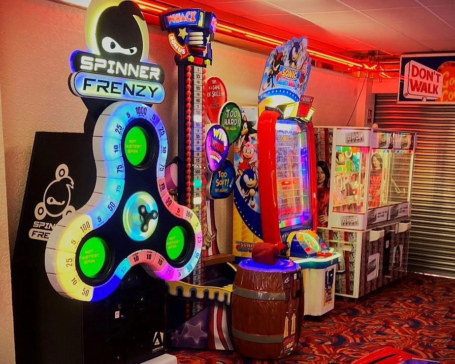 spinner frenzy ticket arcade machine