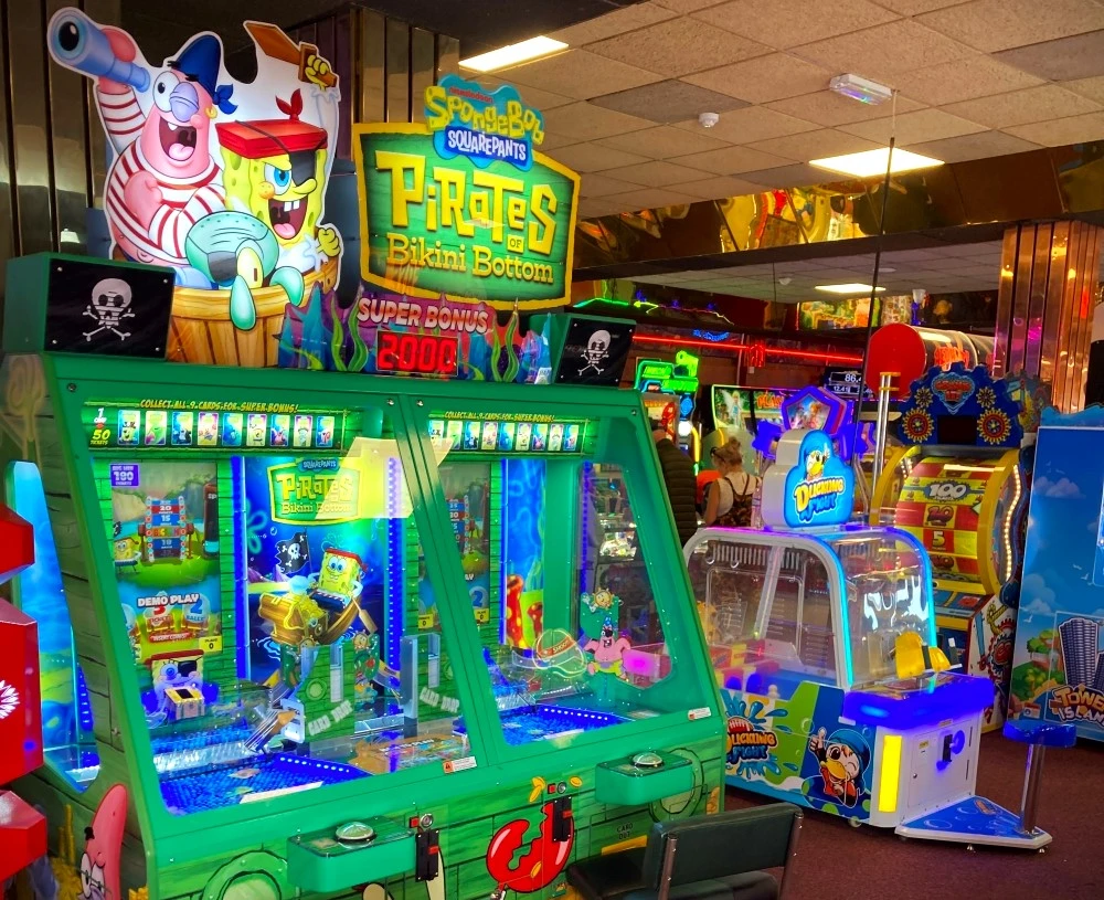 spongebob squarepants gaming machine