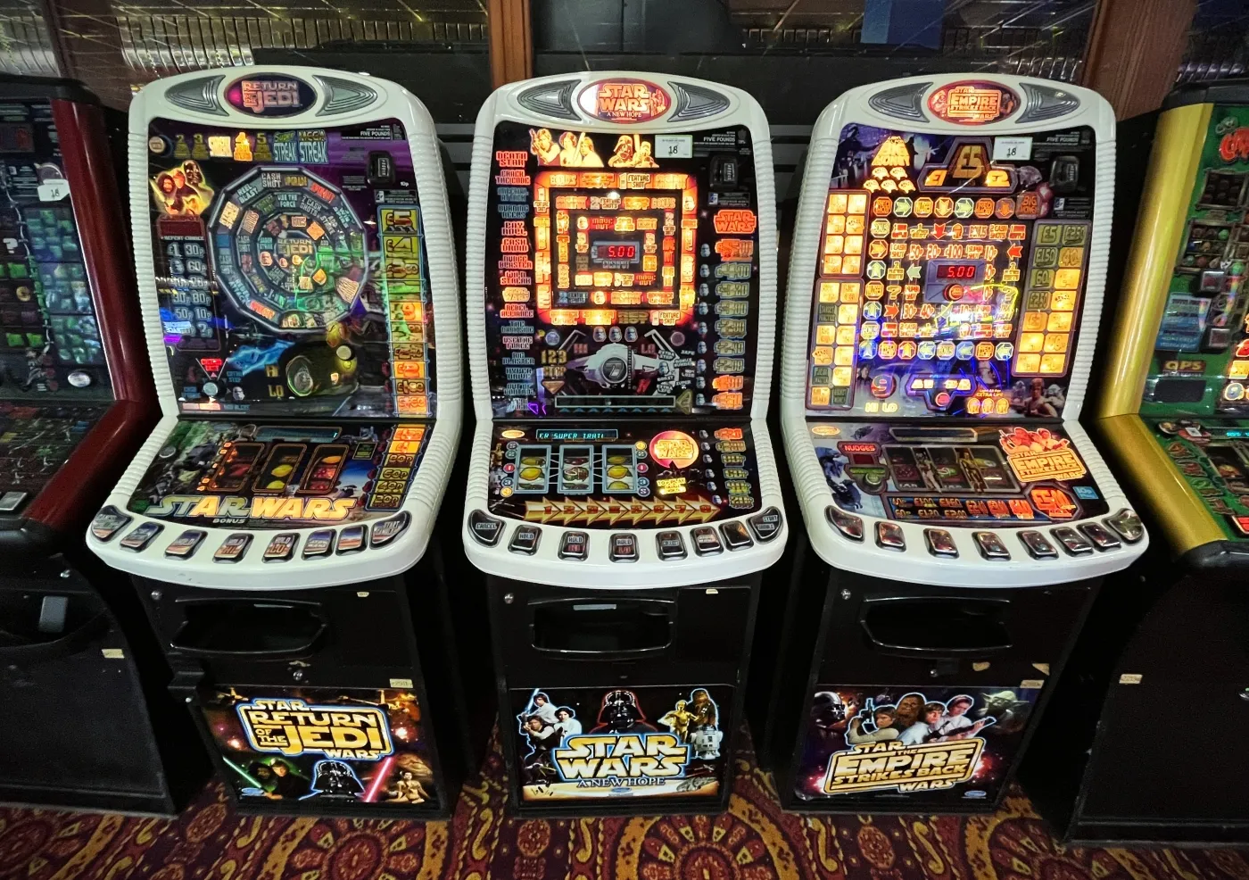 star wars fruit machines