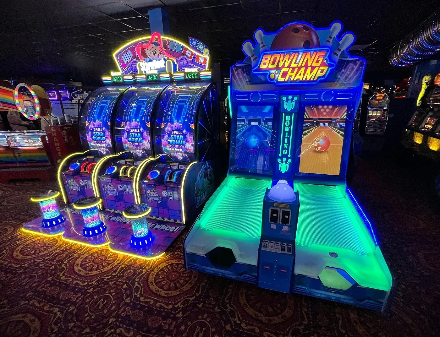 starwheel wheel spinner ticket arcade games