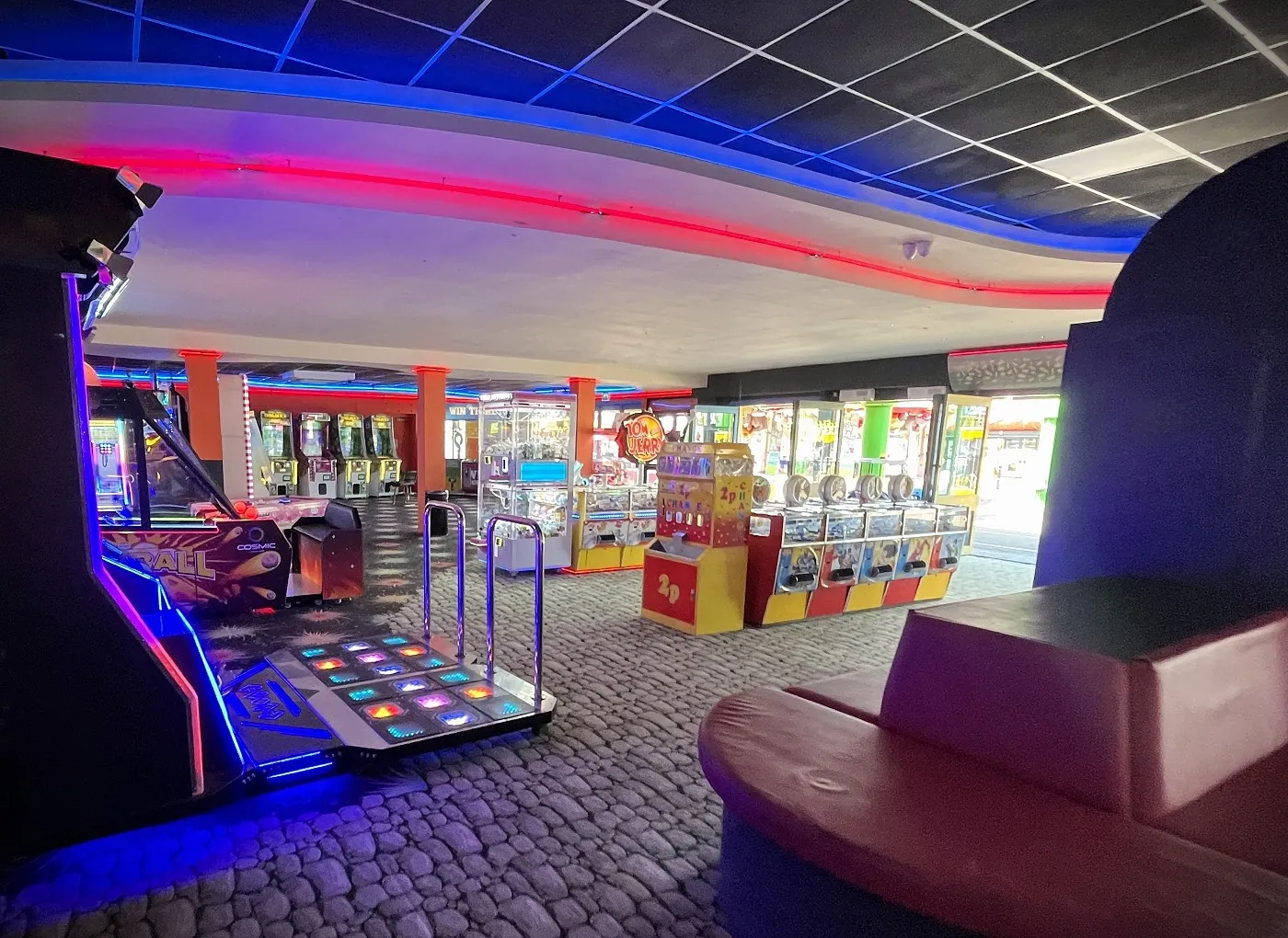step mania arcade dance machine