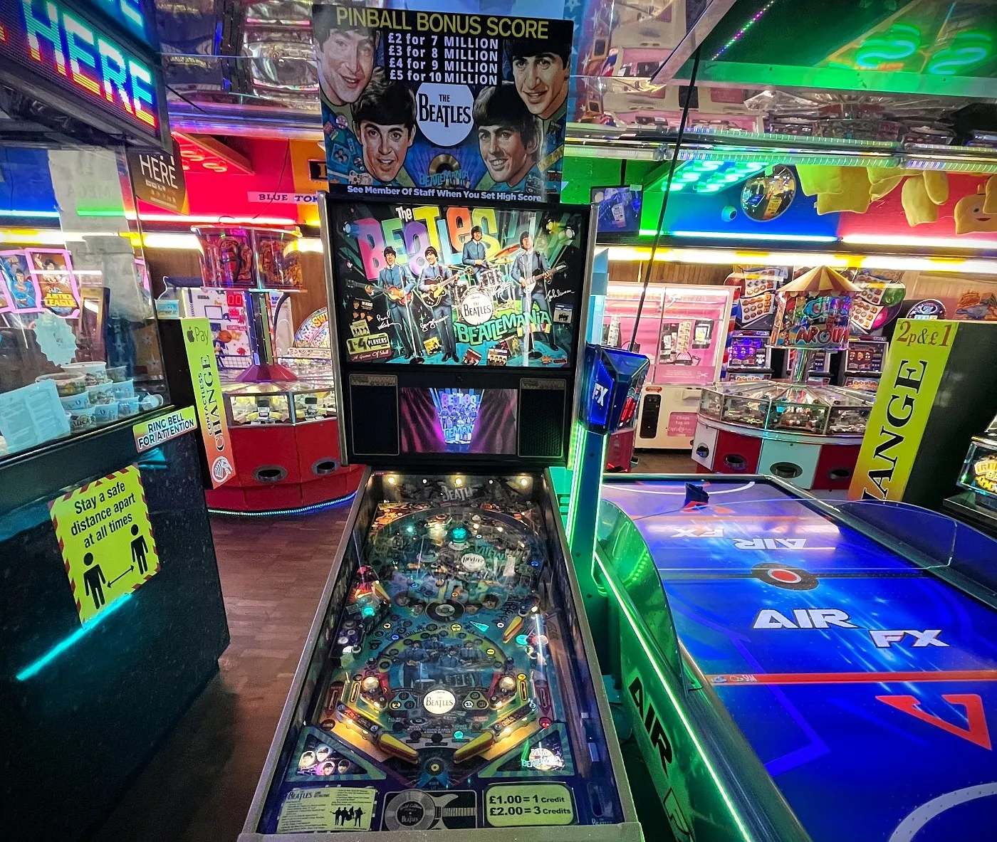 the beatles beatlemania pinball machine