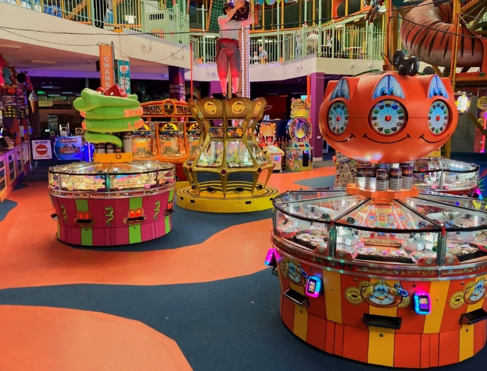 arcade ticket coin pushers