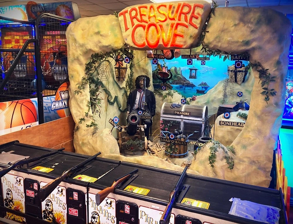 treasure cove arcade shooting gallery