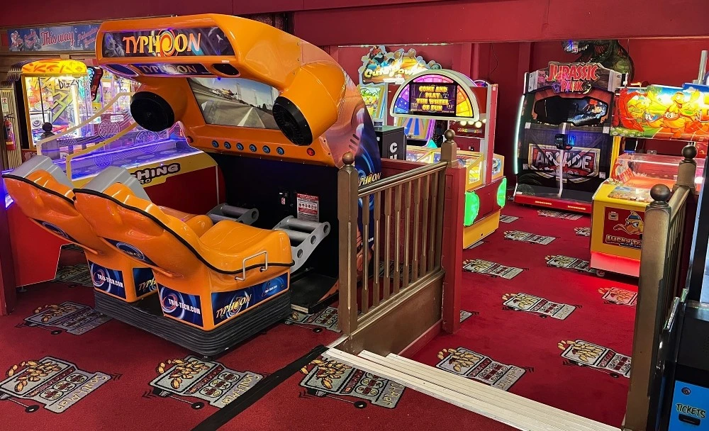 typhoon arcade simulator game