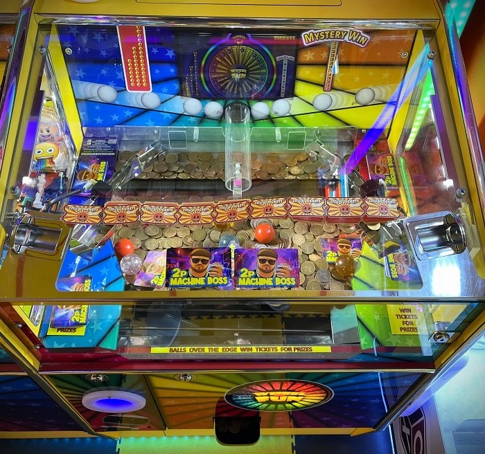 wheel of fun ticket coin pusher