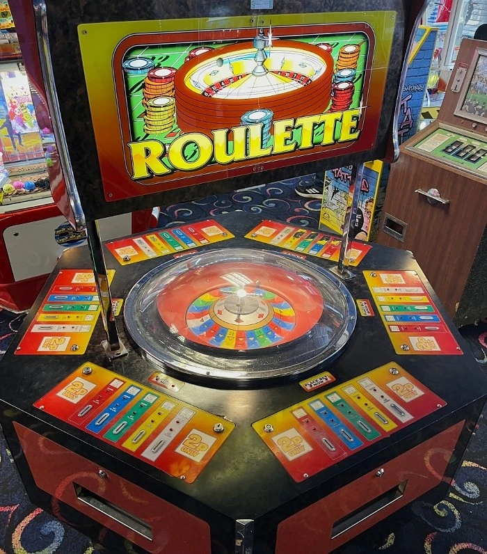 whittakers roulette arcade machine