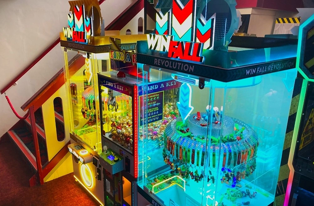 winfall revolution claw grabber machine