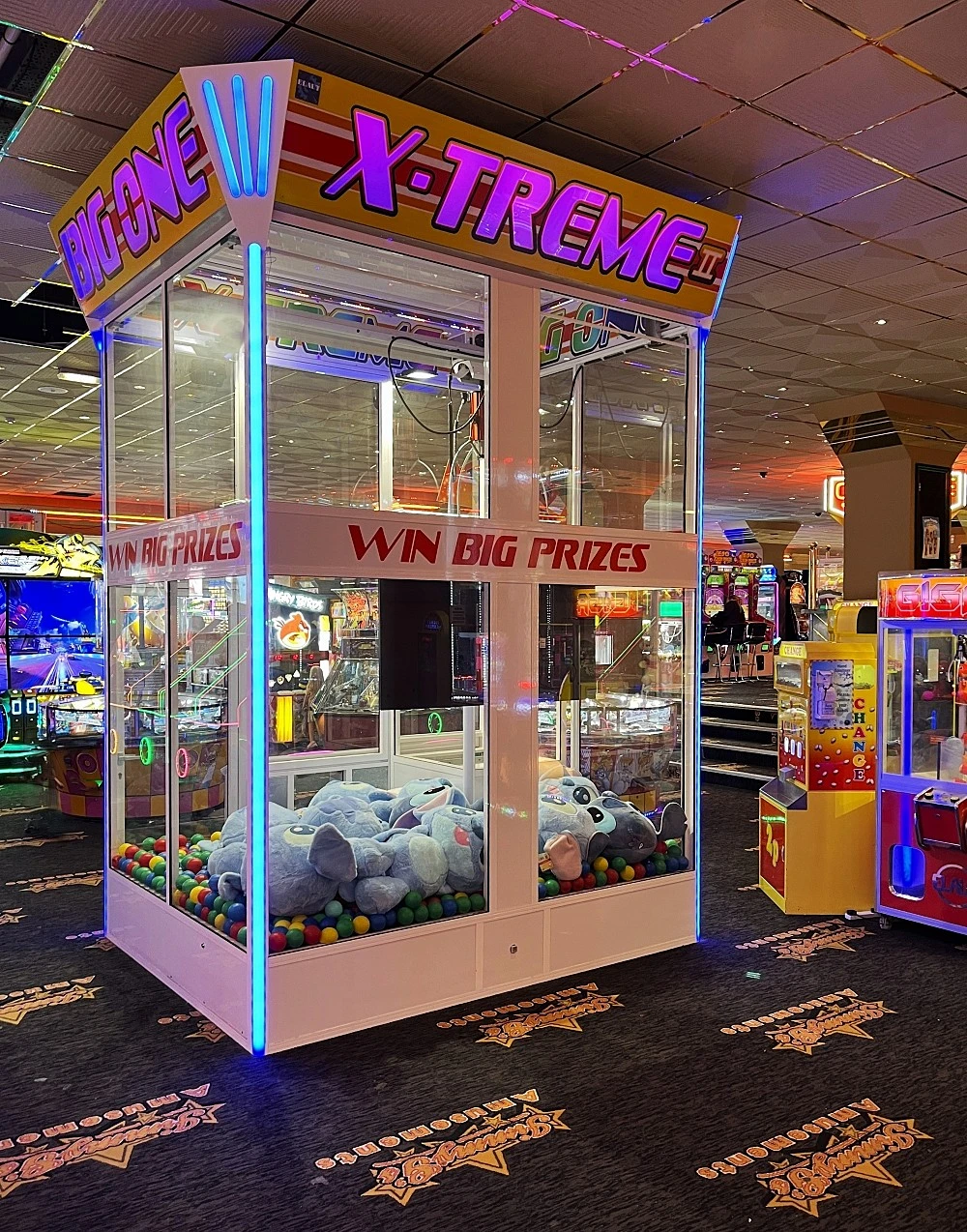 the big one x-treme claw machine
