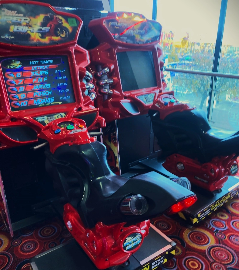 fast furious superbikes arcade machine