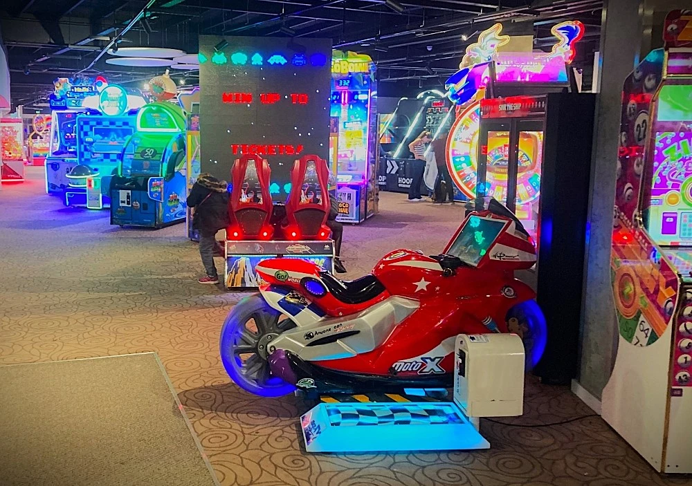 moto x arcade racing game