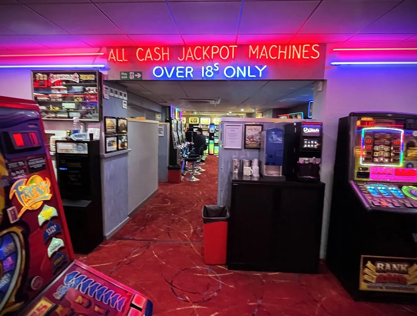 shaws amusements adult gaming slots lounge