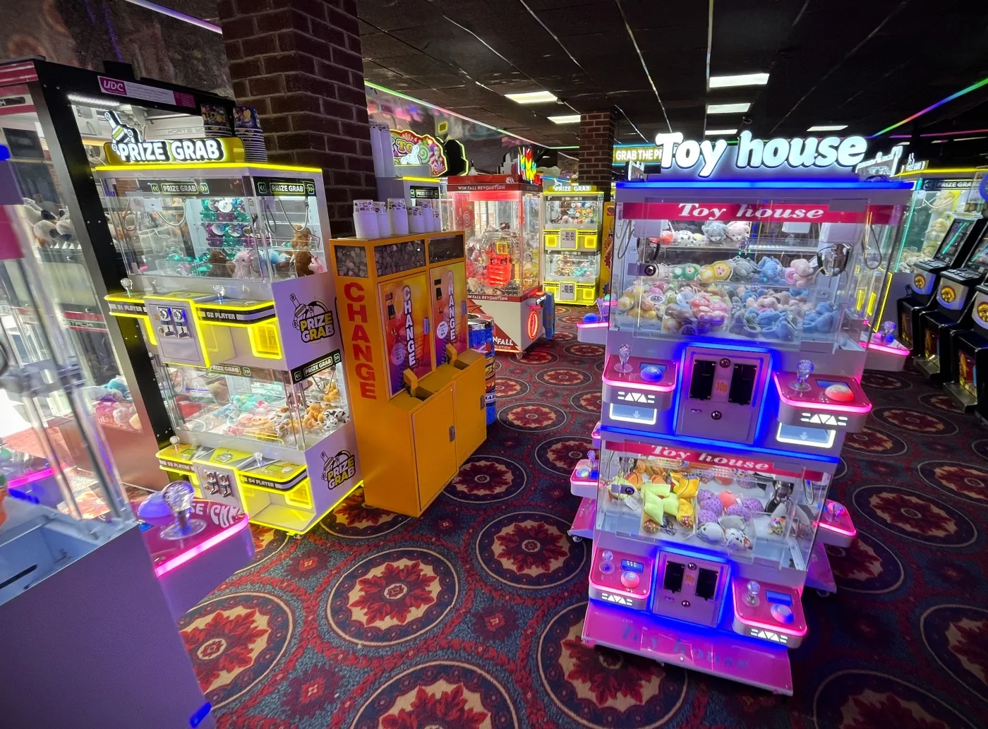 toy house mini claw machines