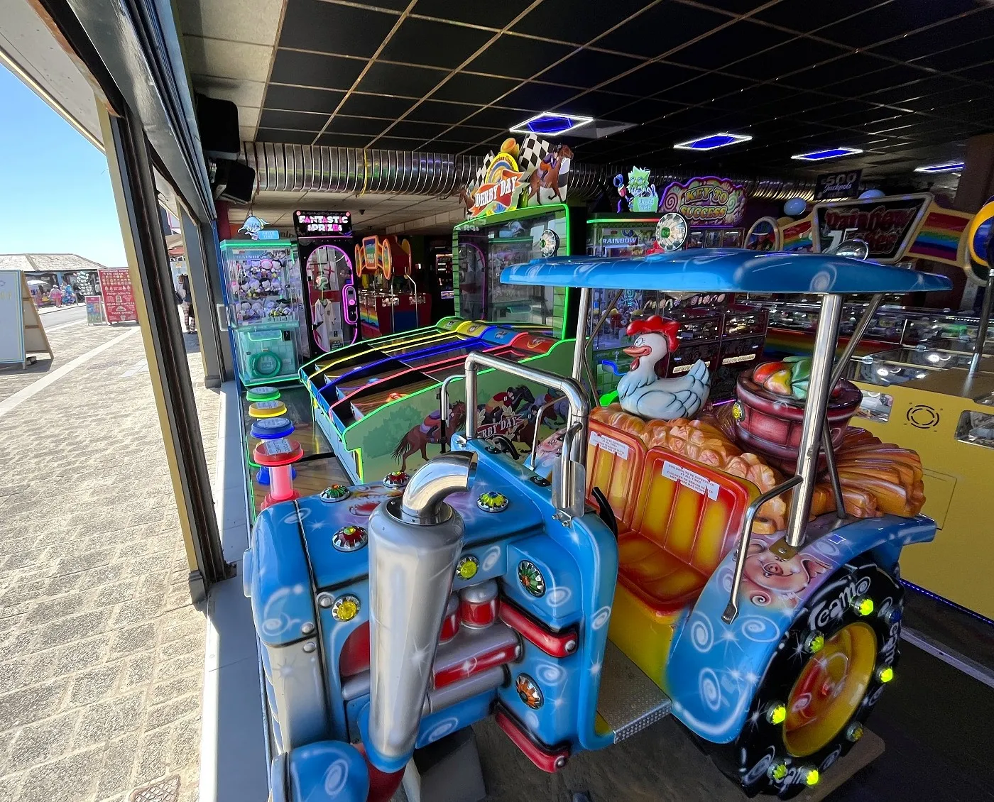 tractor kiddie ride