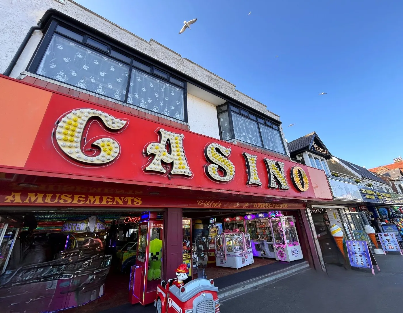 gillys casino amusements arcade in scarborough