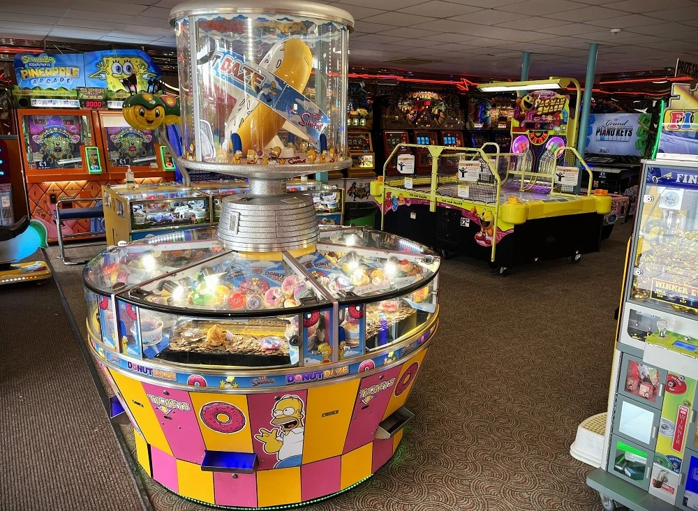 simpsons donut daze coin pusher