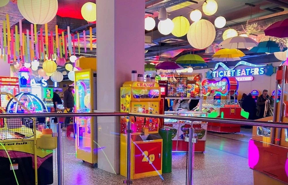 ticket eater arcade redemption machines