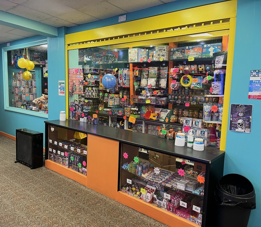 ticket redemption prize shop