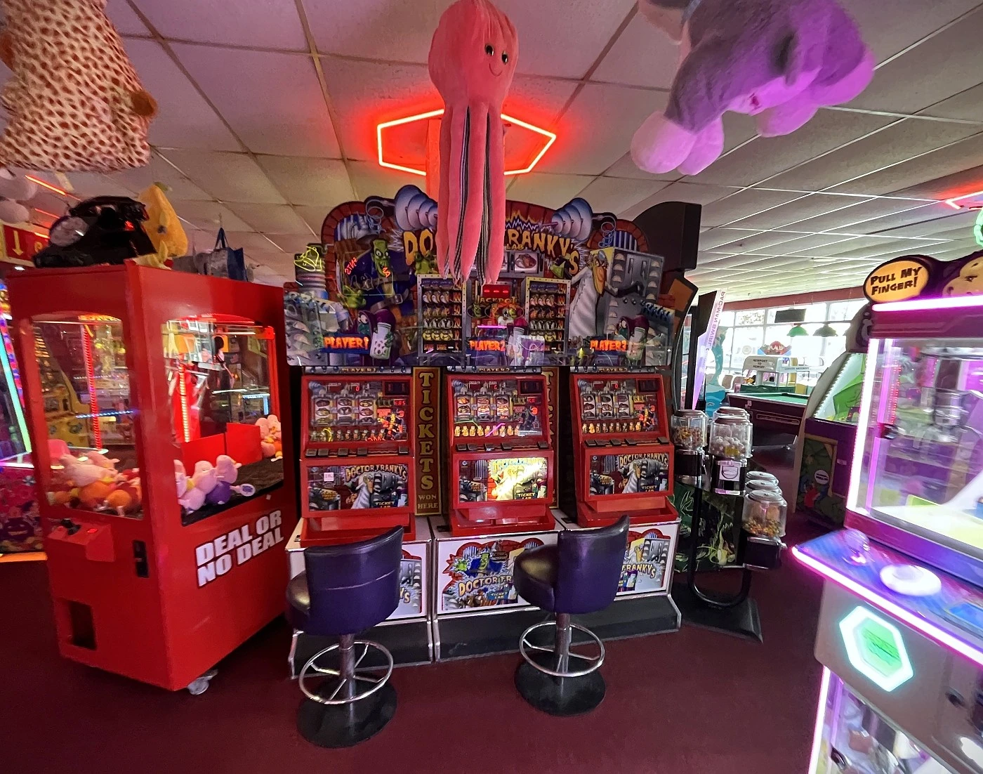 doctor frankys ticket slot machines