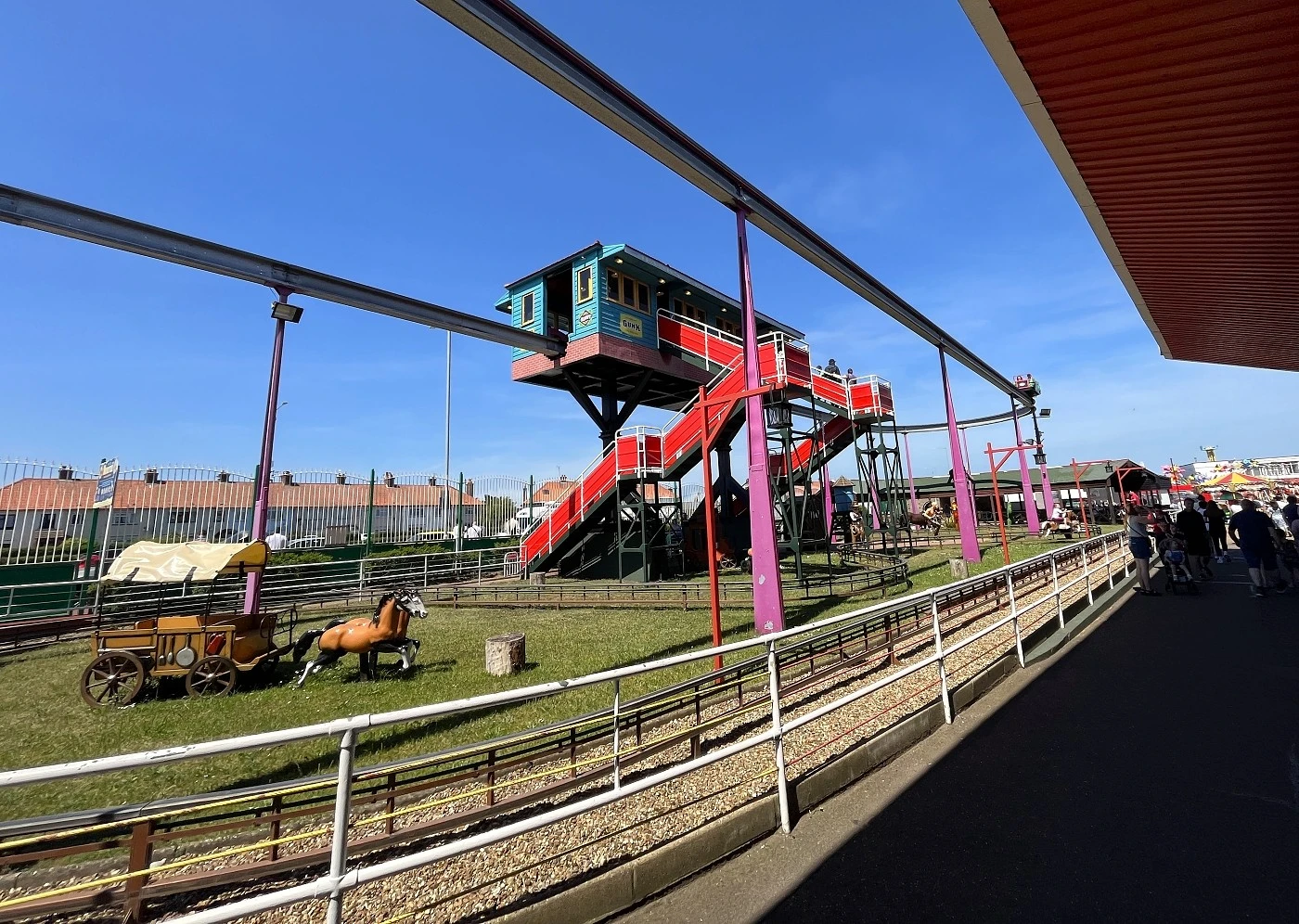 Great Yarmouth pleasure beach monorail