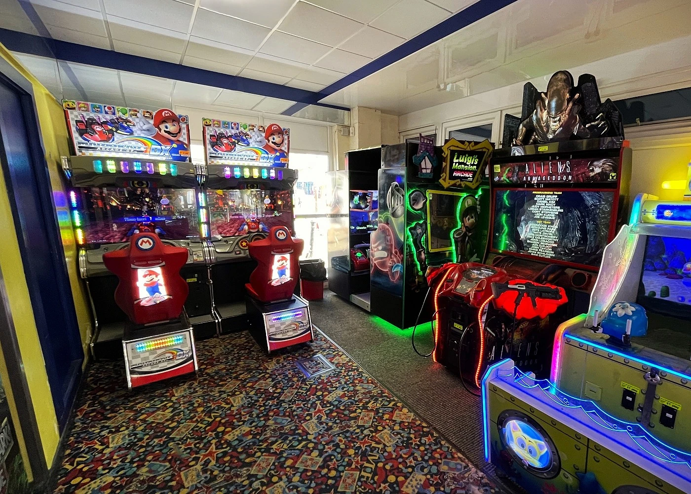 luigis mansion arcade game
