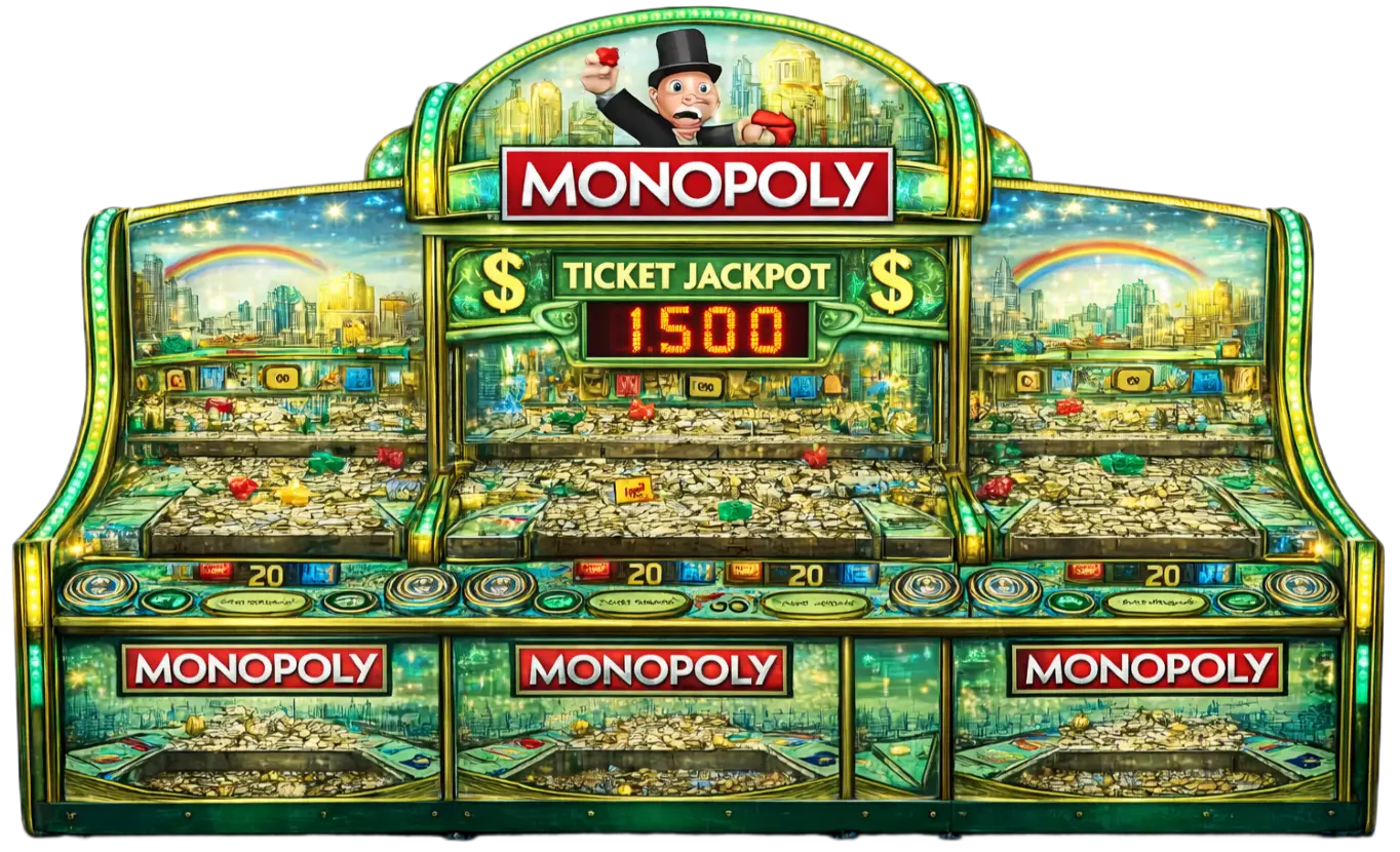 monopoly coin pusher game