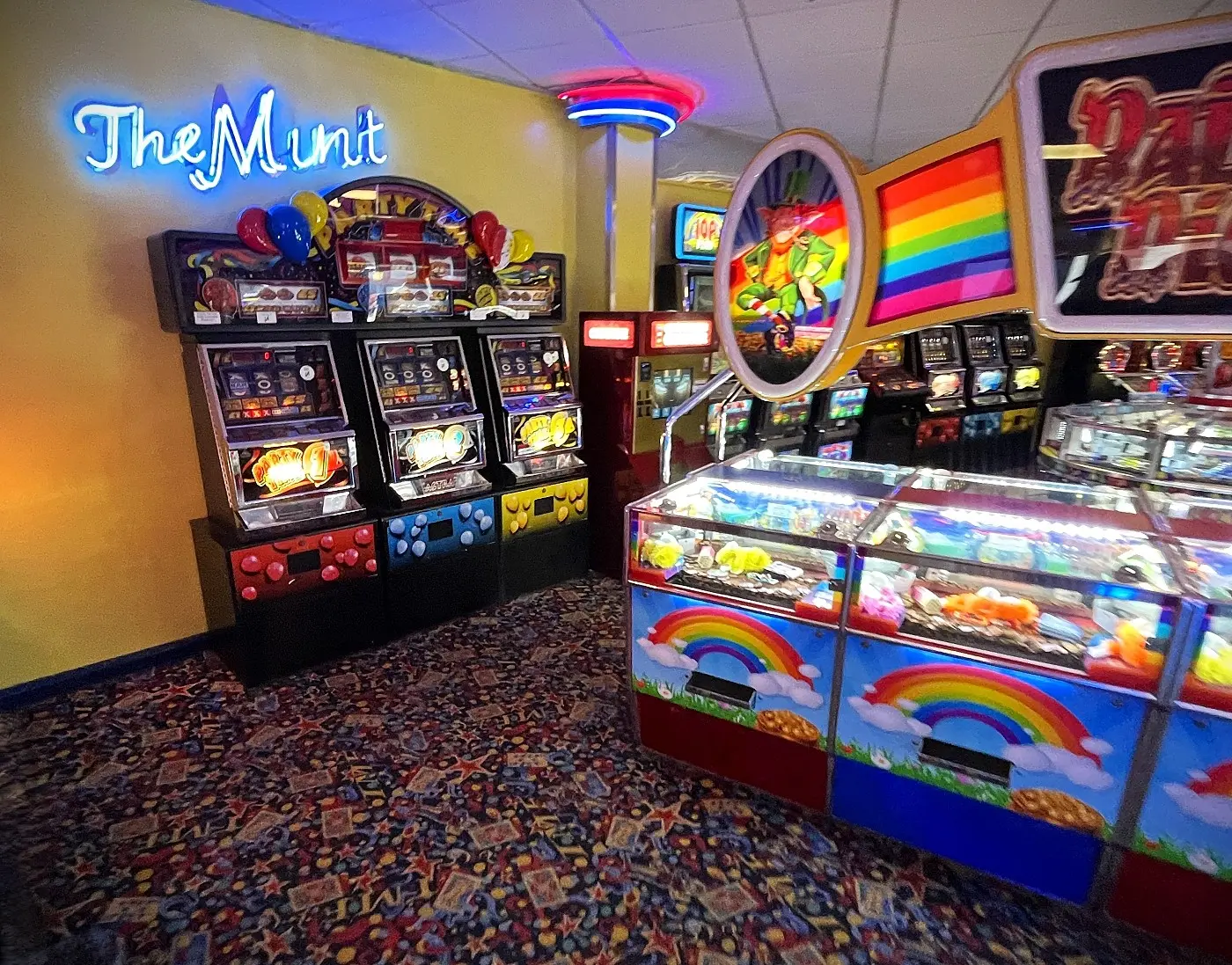 party time triple 5 pound jackpot fruit machine