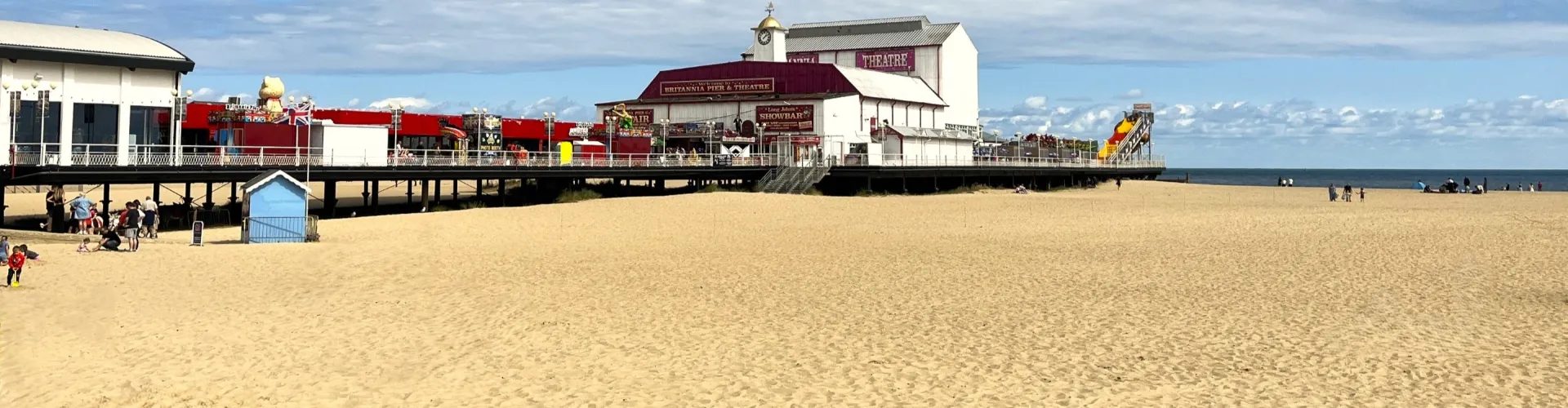 Britannia pier beach great yarmouth